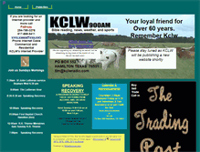 Tablet Screenshot of kclwradio.com